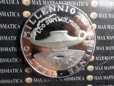 MEDAGLIA GRANDE MODULO COMUNITA' EUROPEA FOCARD TERZO MILLENNIO OPUS SCATRAGLI