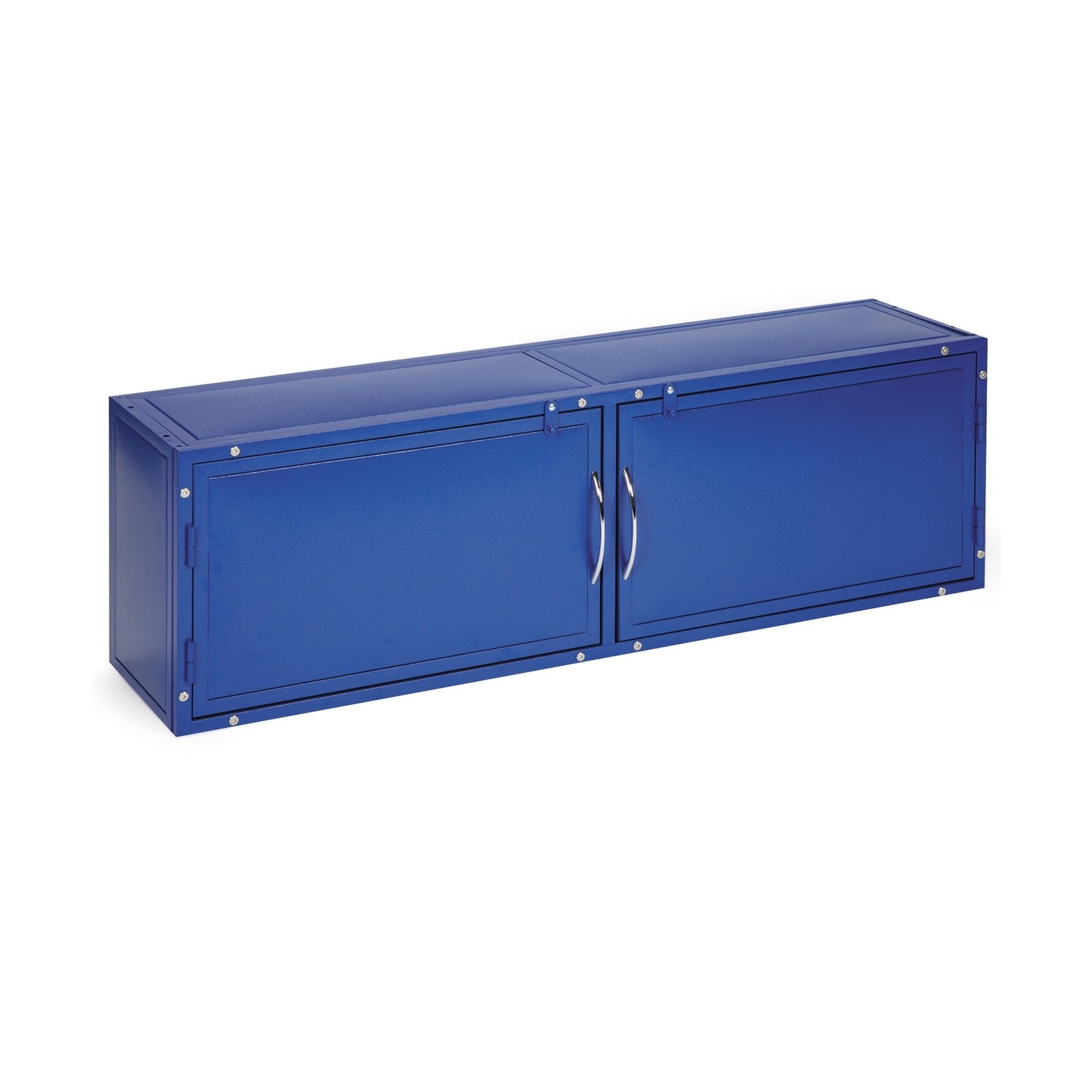 Color Overhead Tub Cabinet, Blue