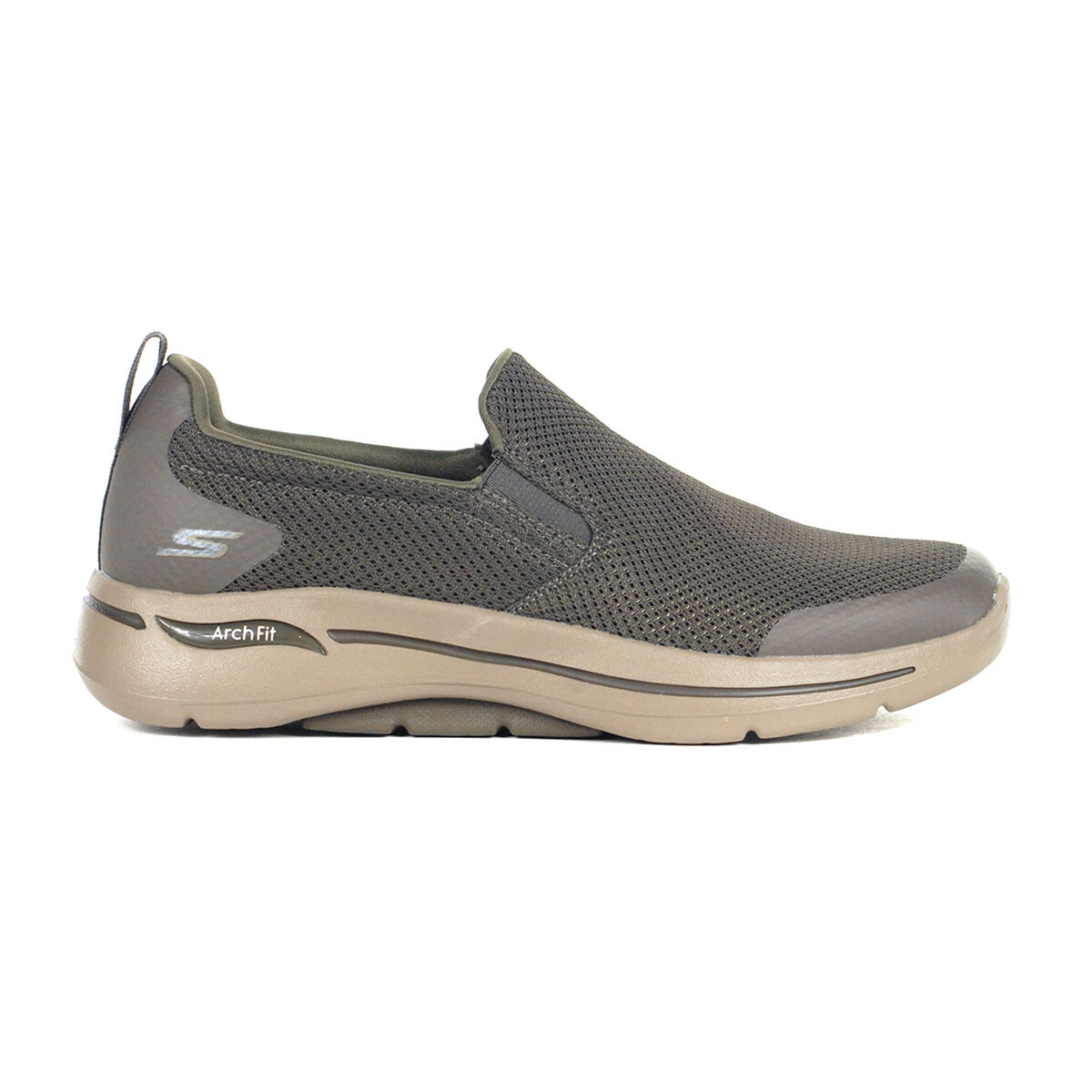栗　サイズランダム Skechers Men's GOwalk Arch Fit - Togpath Taupe Slip-On Shoes
