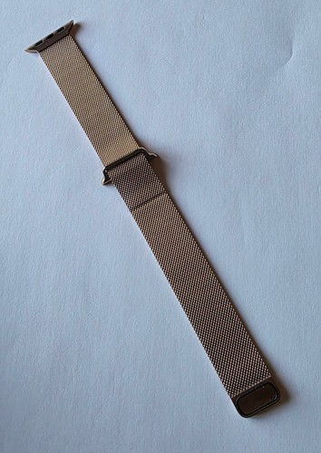 Unused Original Stainless Steel GOLD Apple Watch 42mm Milanese Loop in Bulk Pkg - 第 8/8 張圖片
