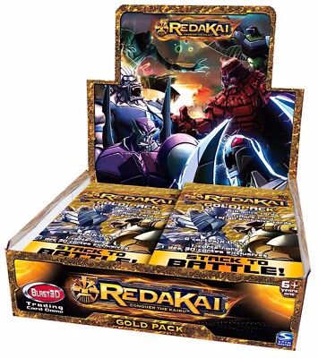 Redakai Gold Pack 3x Boosters Per Purchase