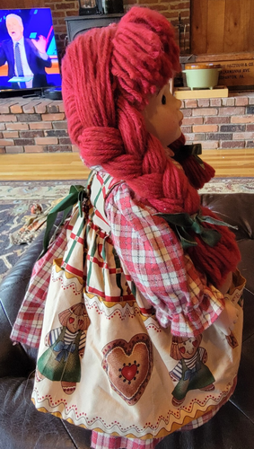 MARIE OSMOND-RAGGEDY ANN & ANDY DOLLS CHRISMAS/HOLIDAY DOLLS Ltd Ed. 580/5000 - Picture 8 of 12