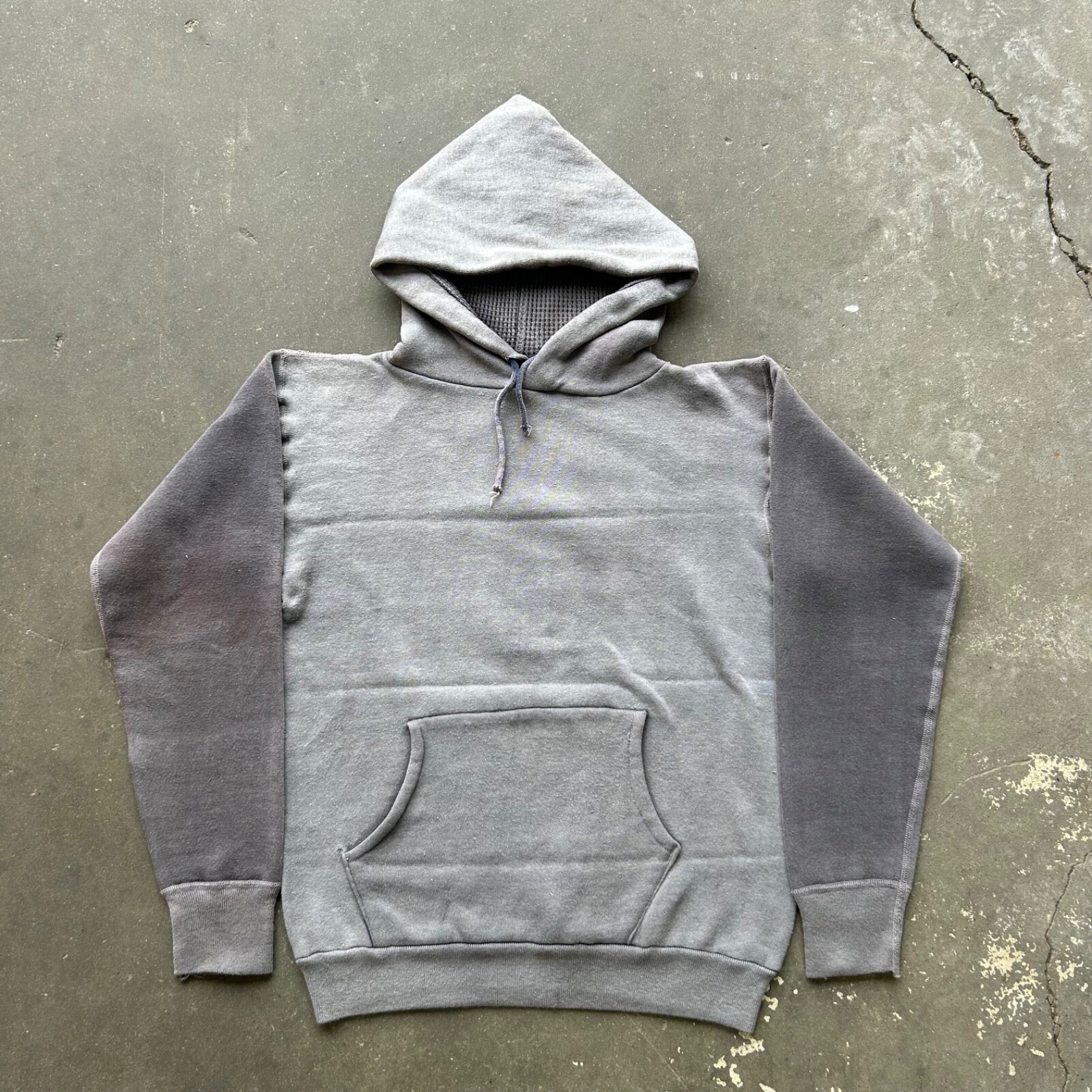 50's 60's HANES HOODIE Sunfaded