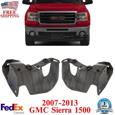 Front Bumper Support Brackets Rear Section LH & RH For 2007-2013 GMC ...