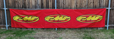 3' x 15' FMF Flying Machine Factory Trackside Banner Mancave Garage Flag MX/SX