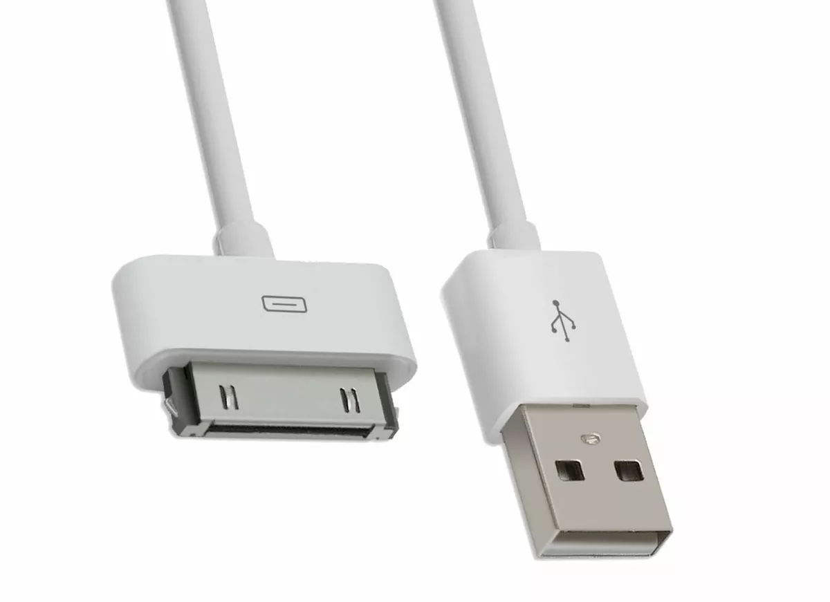 White Charger USB Cable for iPhone 4S 4 iPod iPad 1 2 3 Charging Data Lead