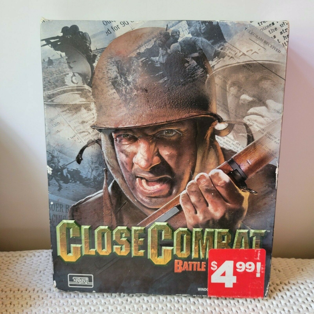 BRAND NEW? Close Combat: Battle of the Bulge (PC, 1999) Big Box