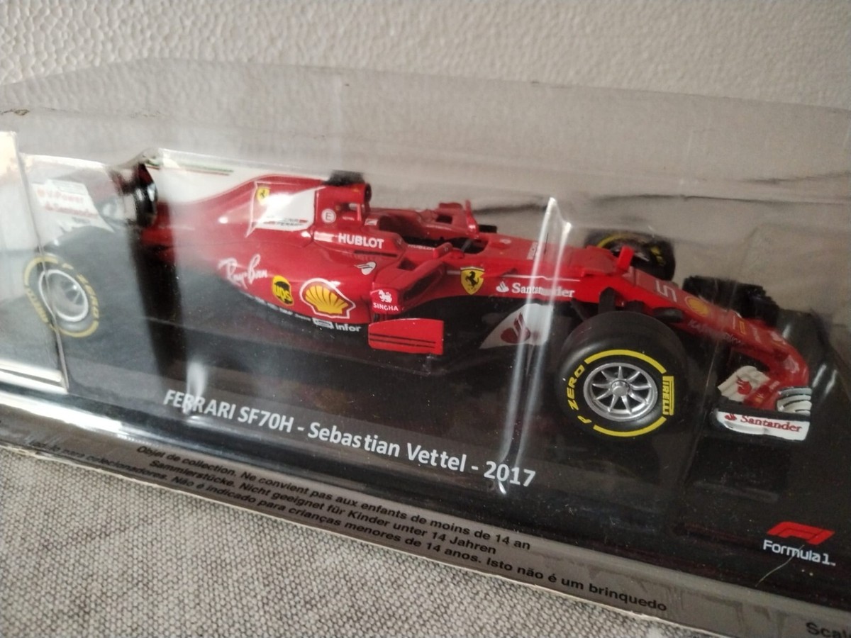 FERRARI SF 70H - SEBASTIAN VETTEL-2017, F1 ALTAYA DIECAST, 1:24