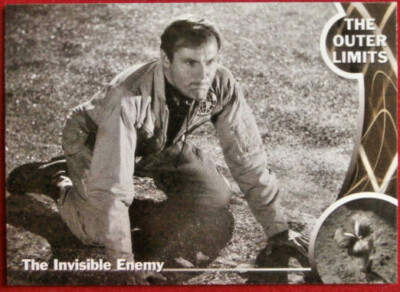 THE OUTER LIMITS - Karte #15 - DER UNSICHTBARE FEIND - ADAM WEST, RUDY SOLARI