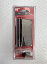 Everbilt 4 in. Square Oil-Rubbed Bronze Adjustable Spring Door Hinge