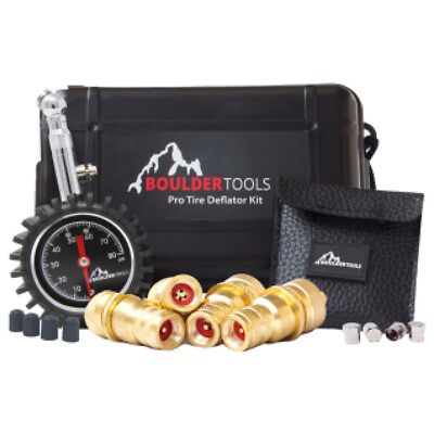 Tire Deflator - 80 PSI Air Pressure Gauge - Adjustable Automatic for Cars Tru...