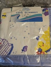 Baby Dreams by Bibb Crib Blanket Safari Patch...