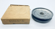 UNUSED BROWNING BS55 3/4" V-BELT PULLEY 1-GROOVE SHEAVE PULLEY 3/4"-BORE