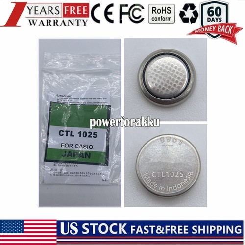 For Panasonic CTL1025 Casio Replacement Solar Battery G-Shock Path Finder WaveCe - Picture 2 of 6