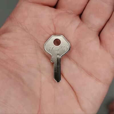 10x Ilco 1092VB Padlock Key Blanks Equivalent to Master 120K Nickel ...