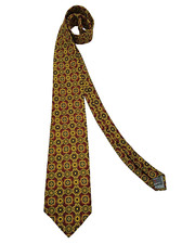 628 ) ROBERT TALBOTT MEN'S TIE 100% SILK MADE IN USA