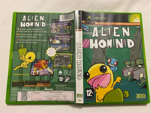 Alien Hominid - Microsoft Xbox - Complet PAL - Très Bon État - ZOO Digital