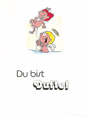 You are fragrances folding card new postcard cdg578