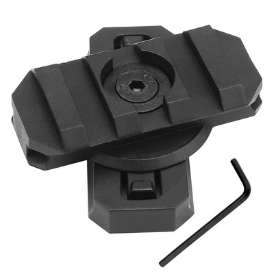 2pcs Helmet Side Rail Mount Wear Resistant Helmet Mount Adapter Helmet Accessory