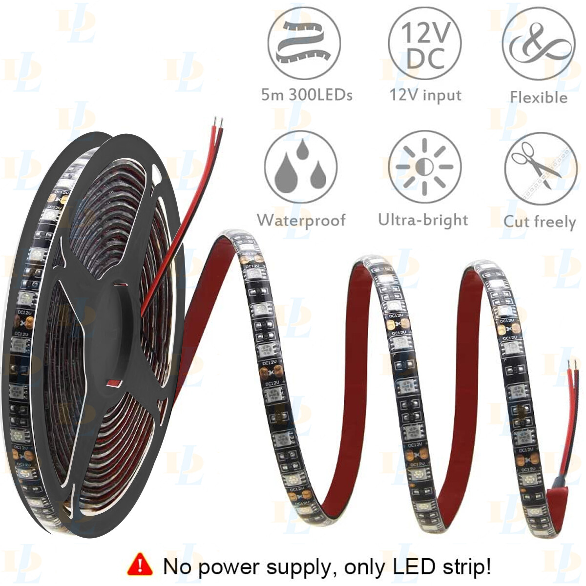 For Dometic 9100 Series 12V 16FT RV Awning Party Bright White Led Light