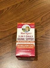 MARYRUTH’S 3-IN-1 DAILY VAGINAL  SUPPORT 60 BILLION CFU POWDER .5 oz EXP 3/2025