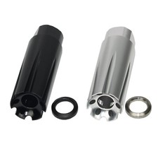 Muzzle Brake 1/2x28 Thread Pitch For 9MM- Aluminum 7075-T6 Color Var