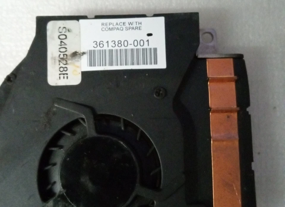 Genuine AMD CPU Fan & Heatsink 361380-001--Compaq/HP 2100/2105 Laptop - Image 2 of 3