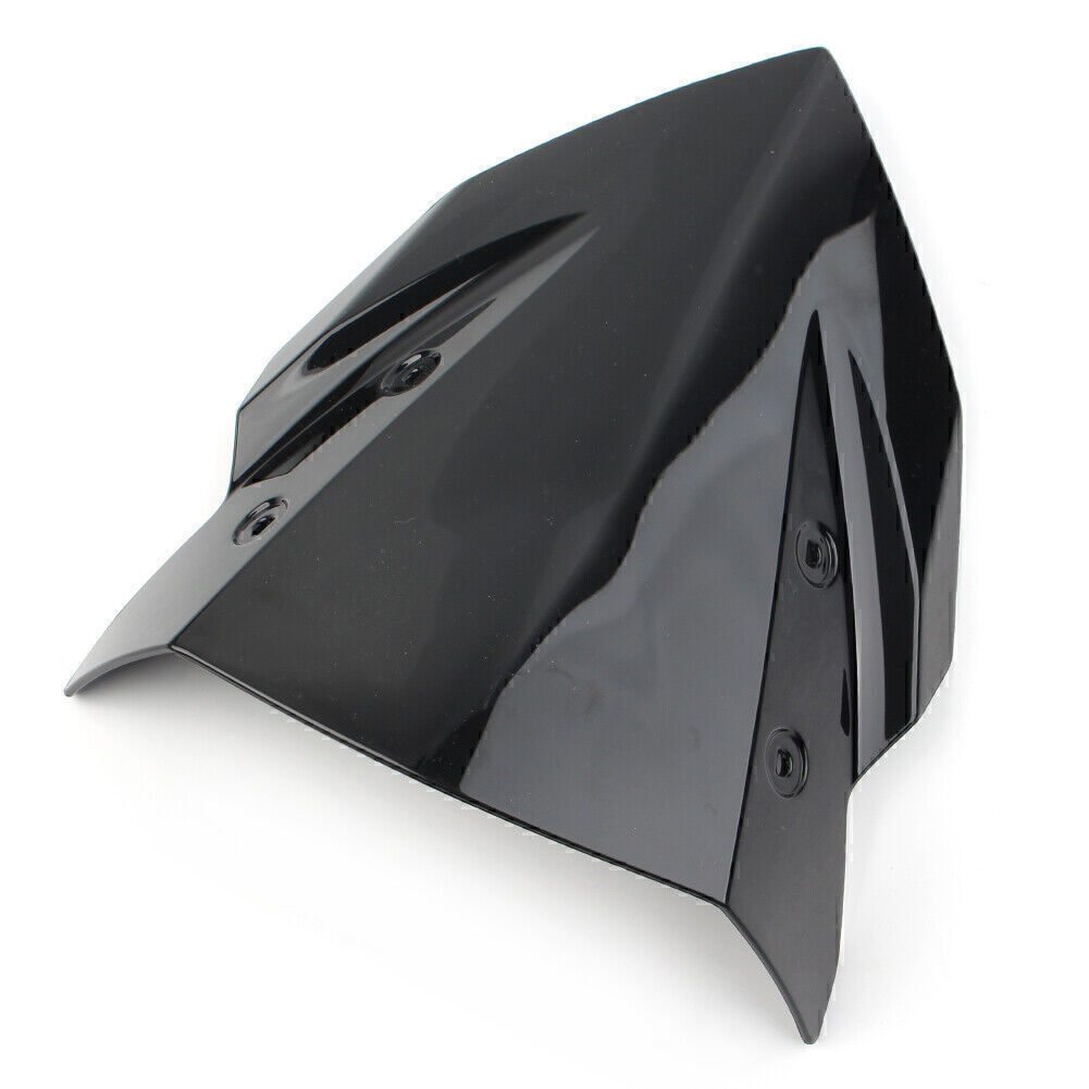 Black Motorcycle Windshield Windscreen For Kawasaki Z400 20182022 2021
