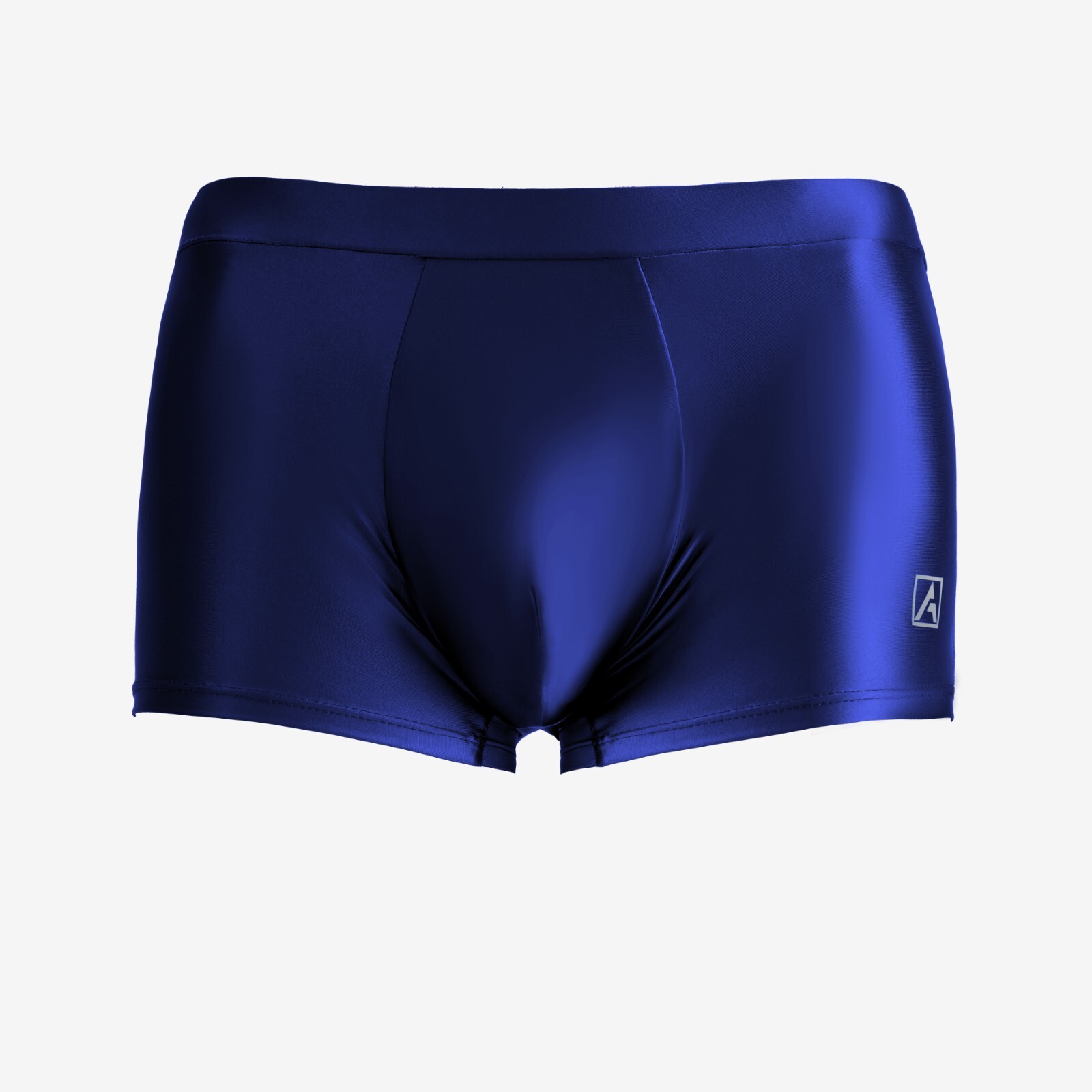 AMORESY Men Shiny Boxer Shorts Stretch Underwear Icy Silk Sports