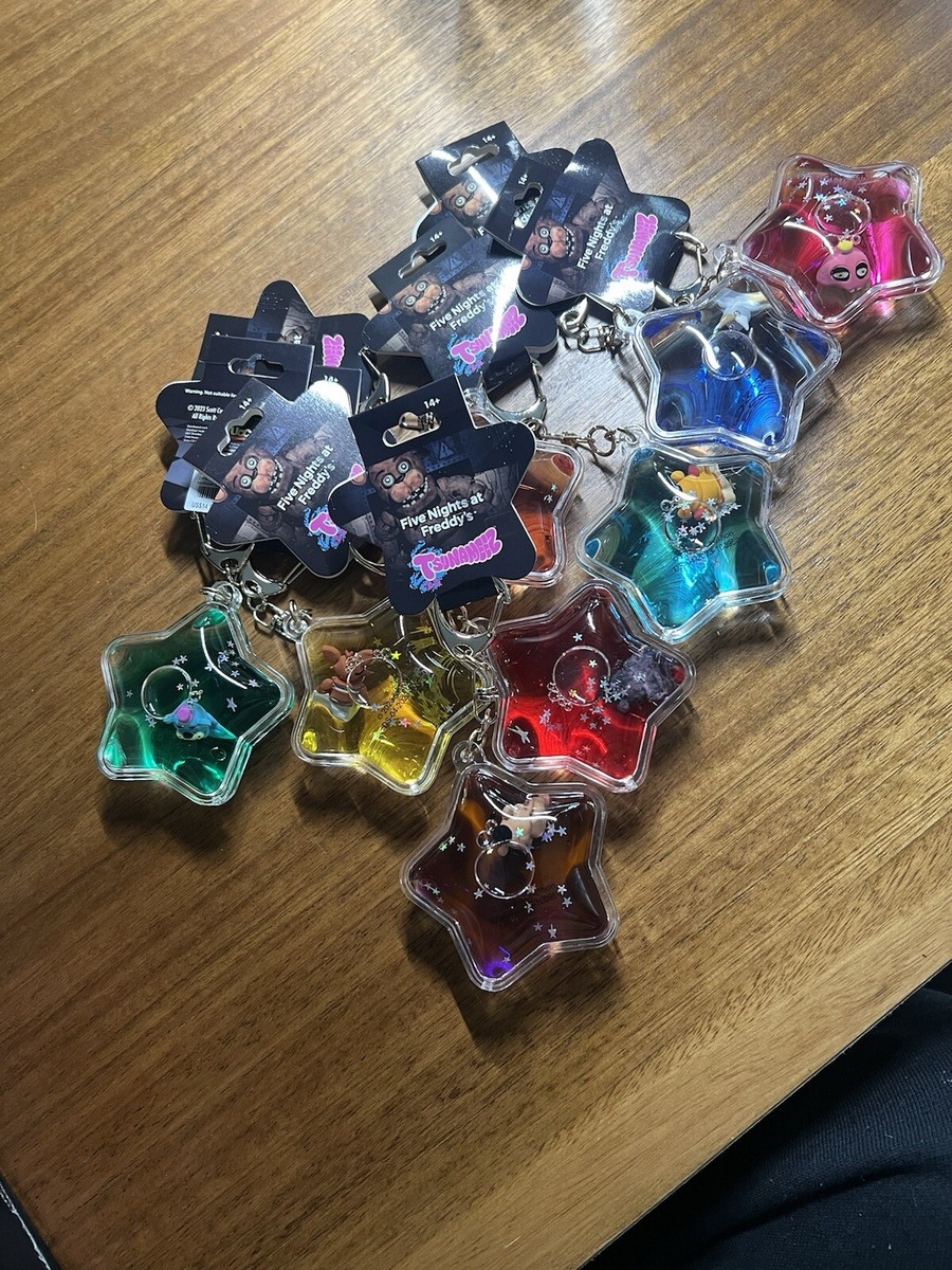 FIVE NIGHTS AT FREDDYS BLUE FREDDY TSUNAMEEZ ACRYLIC KEYCHAIN