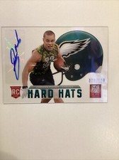 2013 Panini Elite Hard Hats Signatures /199 Jordan Poyer #6 Rookie Auto RC
