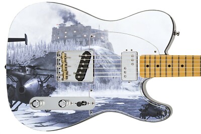Guitar Skin 5 Star Axe Wrap Body Reface Midnight Mission Raid Rescue Platoon 924