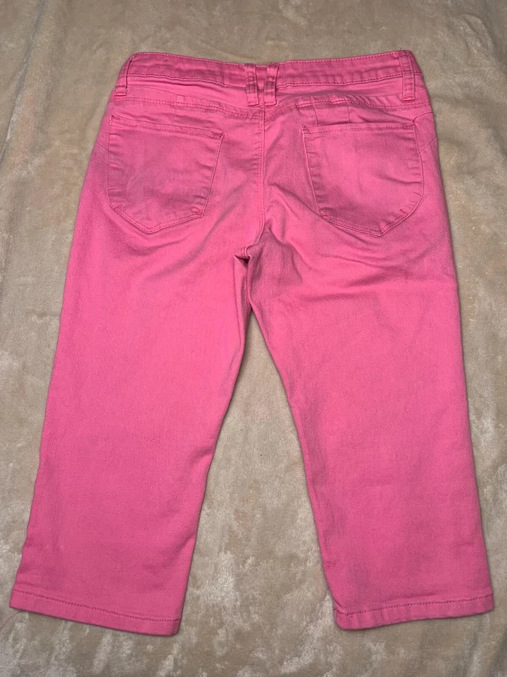 Pantalones cortos para mujer Hybrid Company color rosa mezcla de algodón talla 9 Foto 2 de 3