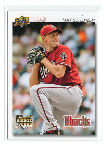 2008 Upper Deck Timeline Max Scherzer #123 Rookie Arizona Diamondbacks