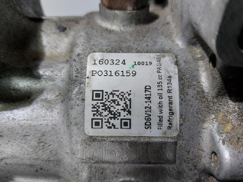 SD6V121417D klimakompressor 160324 145717 RENAULT CLIO II FASE I B CB0 2000