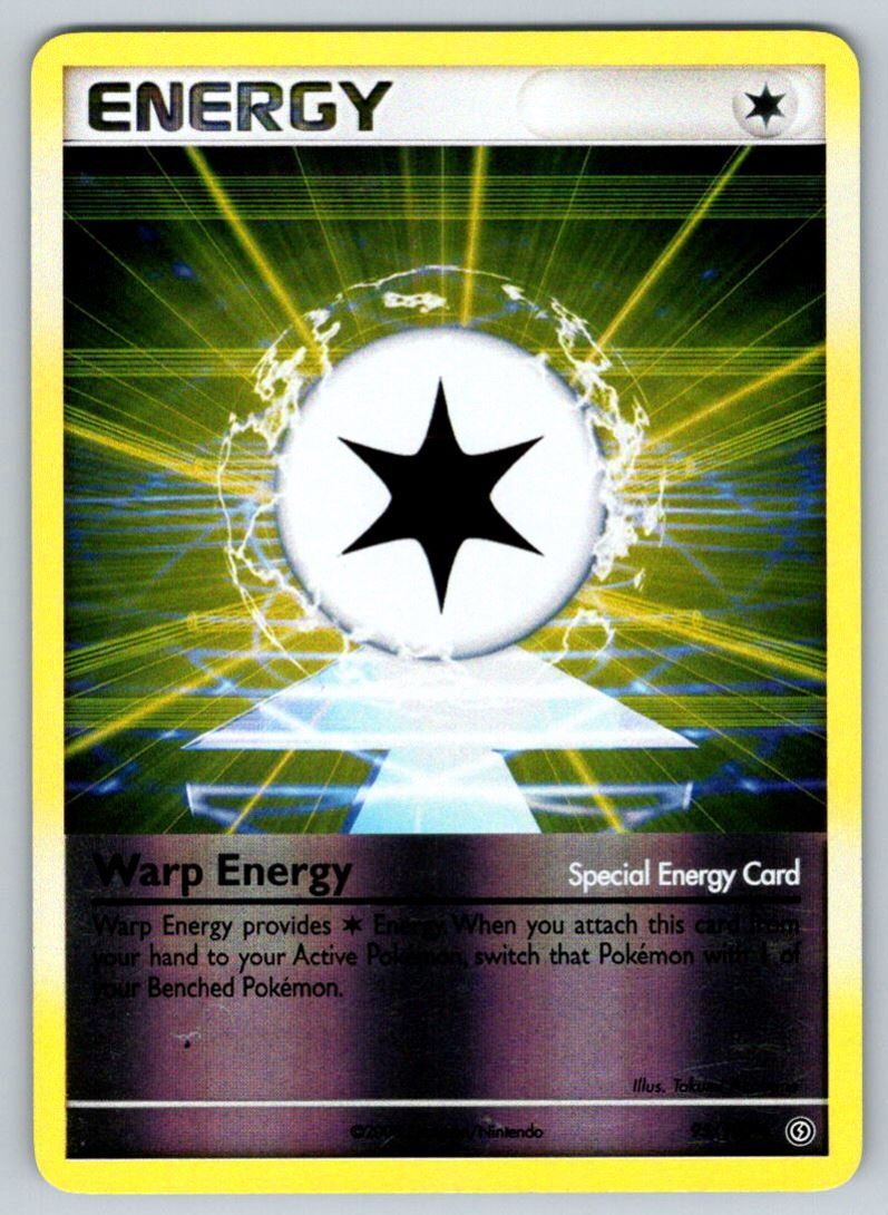 2008 Stormfront Warp Energy Uncommon Reverse Holo #95