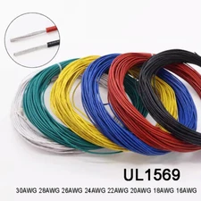 UL1569 20AWG Flexible Stranded PVC Electronic Wire Cable 300V Tinned Copper Wire