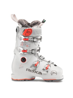 Roxa R/FIT W 95 GW Women's Ski Boots, Light Grey/Coral, W27.5