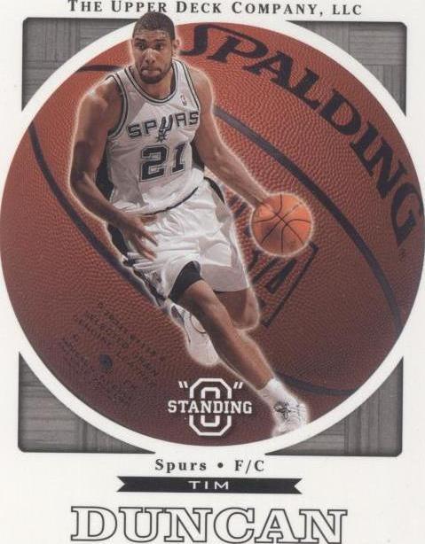 2003-04 Upper Deck Standing "O" - Tim Duncan #70 - 1 of 2