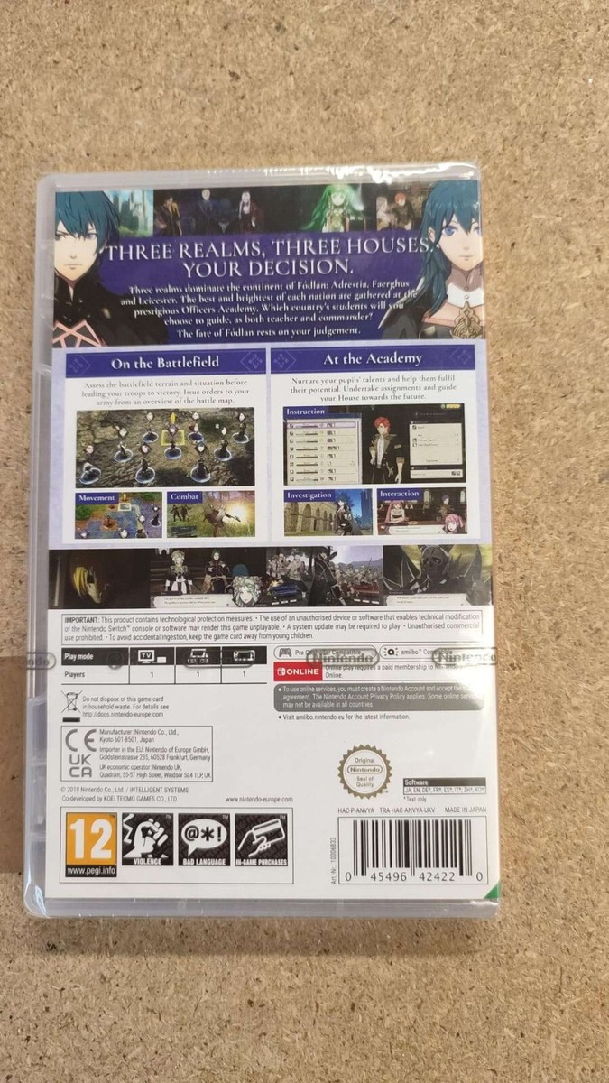 Fire Emblem: Three Houses -- Standard Edition (Nintendo Switch