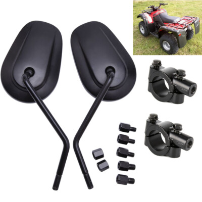 Speed Daddy Oval ATV Rear View Mirrors - 7/8