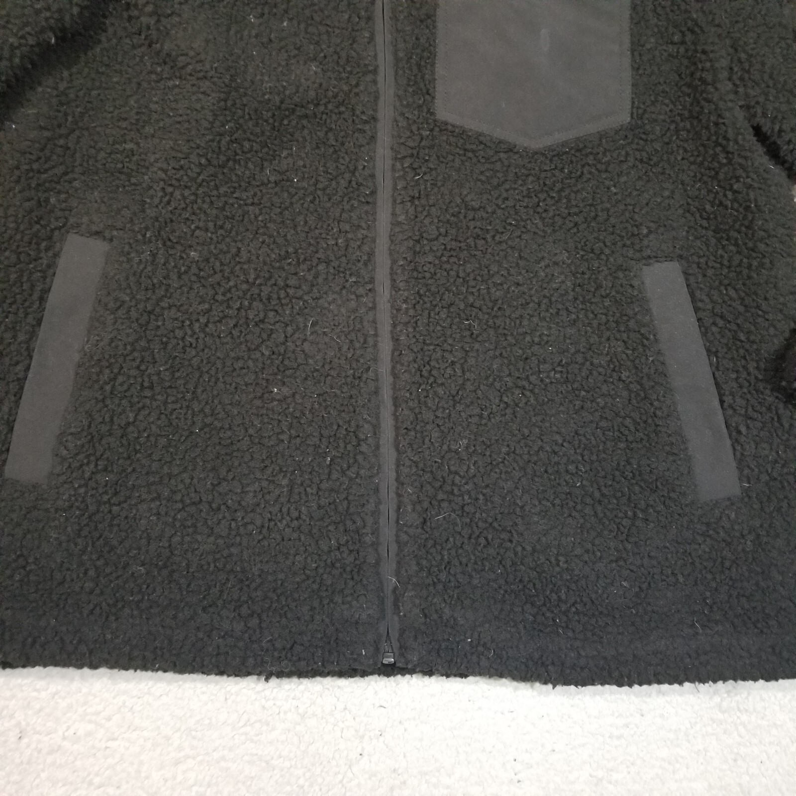 Pendleton Jacket Mens Extra Large Black White Pla… - image 5