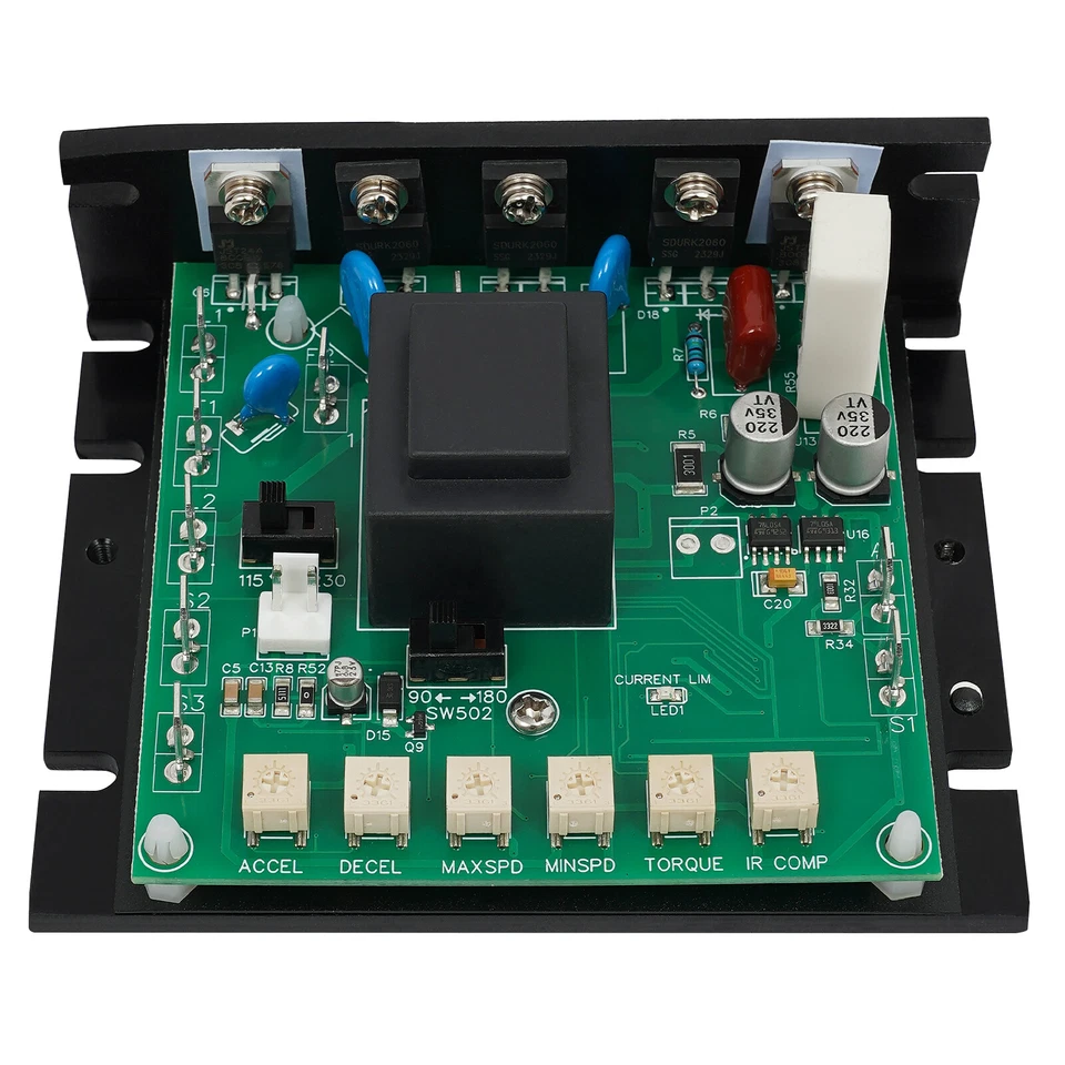 Módulo de control de velocidad variable controlador de velocidad para motor Minarik MM23001C DC Foto 3 de 4