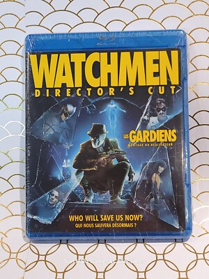 Brand NEW Watchmen (Blu-ray Disc, 2009, Directors Cut) Factory Sealed