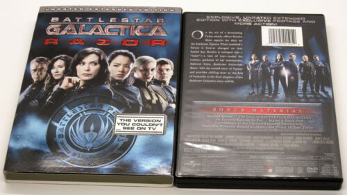 BATTLESTAR GALACTICA RAZOR DVD Unrated Extended Edition 2007 Sci-Fi Cult Classic - Picture 3 of 4