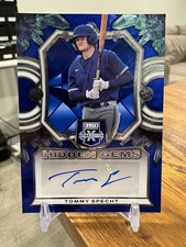 2023 Panini Elite Extra #HG-TSP Tommy Specht Hidden Gems Prospect RC Auto 🔥📈