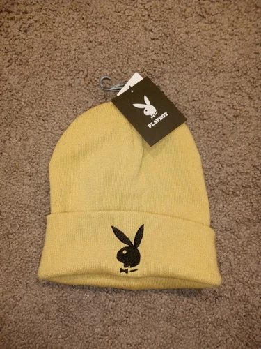 Vintage Playboy Bunny Unisex Beanie Ski Cap Knit Hat Birthday Gift Y2K, NWT