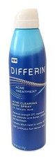Differin ACNE TREATMENT ACNE-CLEARING BODY SPRAY, 6 oz / 170 g EX: 09/26