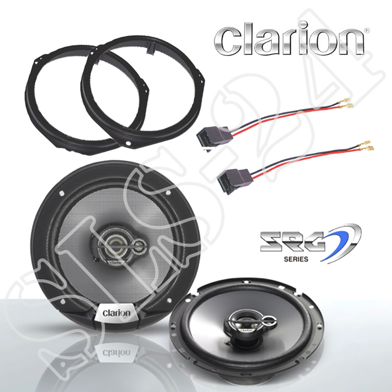 CLARION SH1734R 3 Wege Lautsprecher 165mm 400W für OPEL CORSA B C TIGRA MERIVA 