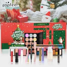 Christmas All-in-One Makeup Kit Set Face Eyes Lips Women Gift Box Cosmetics New